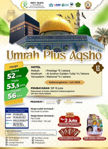 UMRAH PLUS AQSHA