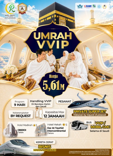 UMRAH VVIP (PRIVATE JET)