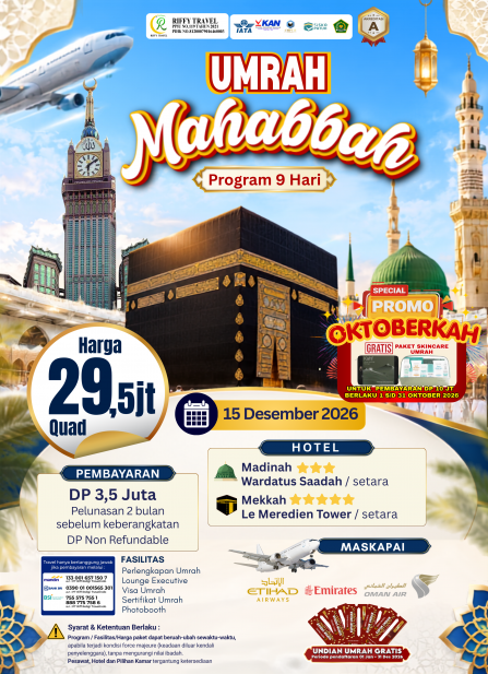 UMRAH MAHABBAH (DESEMBER 2026)