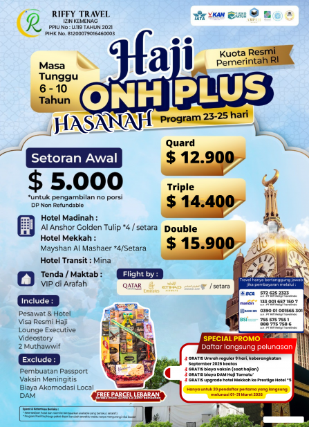 HAJI ONH PLUS HASANAH - BINTANG 4